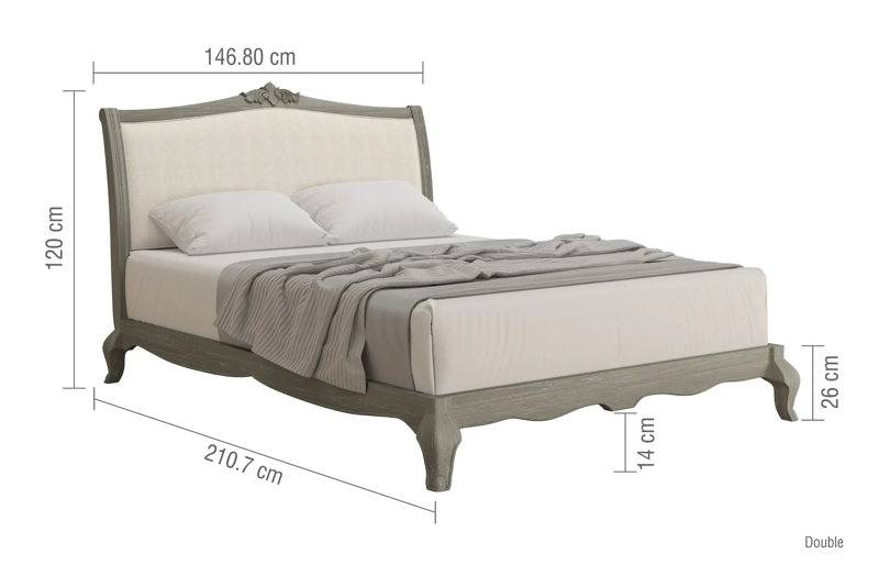 Camille Low End Bed Frame